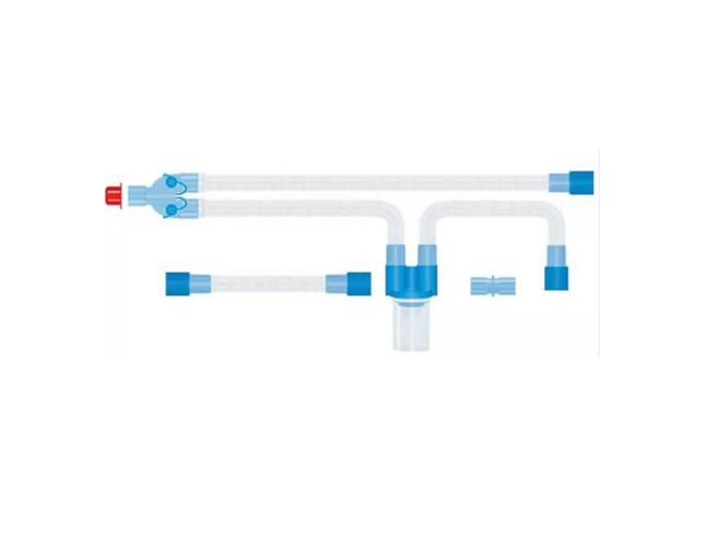 Контур дихальний вентиляційний для дорослих 1,6 м (m), Y-подібний з’єднувач із 2 портами, вологозбірник. Комплект 1 (Виробник: FLEXICARE)